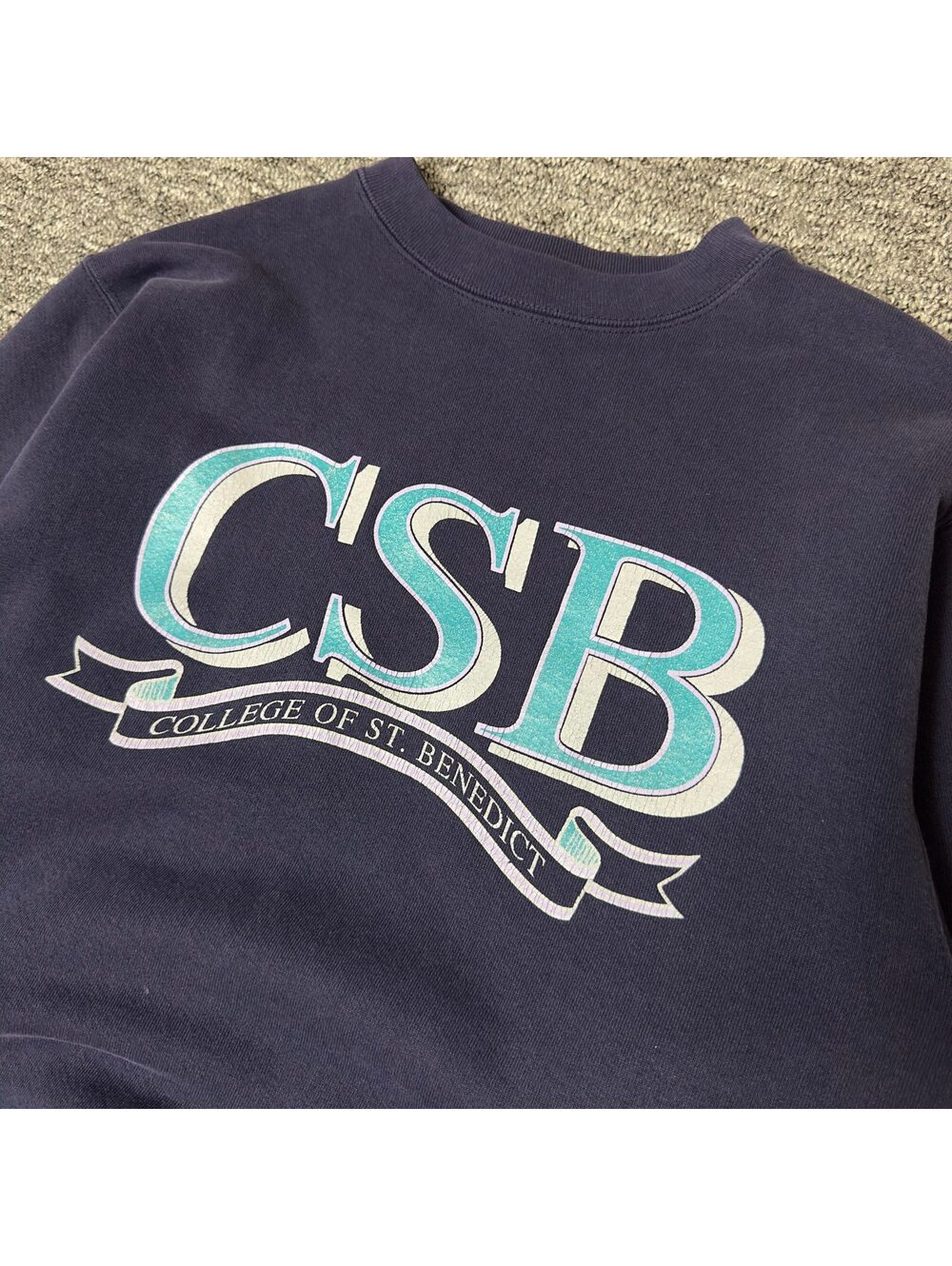 Jansport CSB College St Benedict Crewneck Navy Sweatshirt
